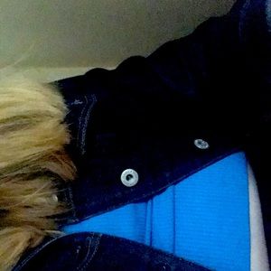 Dark denim jean jacket